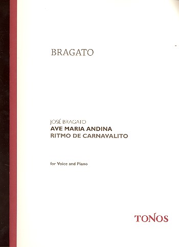 Ave Maria andina für Gesang und  Klavier  