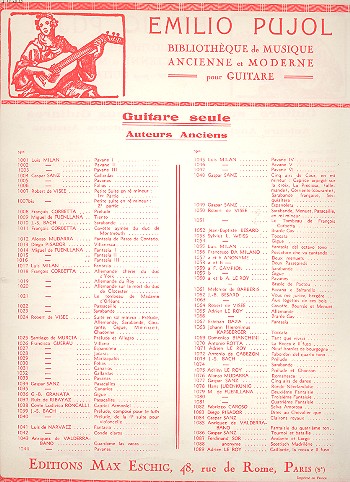 Caprici armonici para guitarra&nbsp;&nbsp;&nbsp;&nbsp;