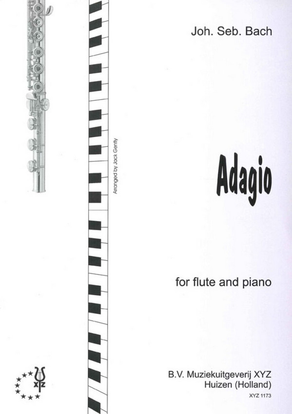 Adagio from sinfonia BWV156&nbsp;&nbsp;for flute and piano&nbsp;&nbsp;