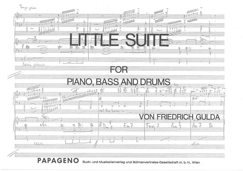Little Suite  For Piano, Bass and Drums  Stimmen