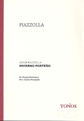 Invierno porteno für Orchester&nbsp;&nbsp;Partitur&nbsp;&nbsp;