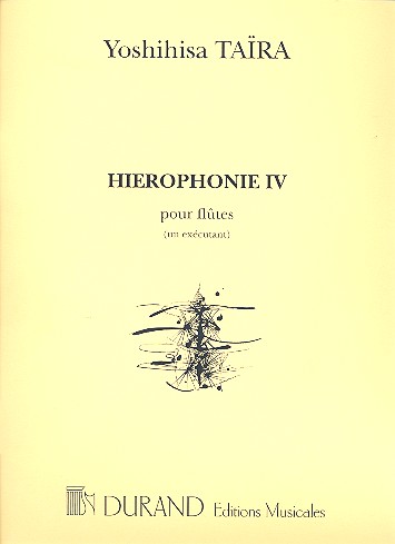 Hierophonie 4 pour flutes (un exécutant)    