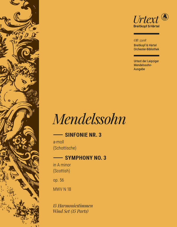 Sinfonie a-Moll Nr.3 op.56&nbsp;&nbsp;für Orchester&nbsp;&nbsp;Harmonie
