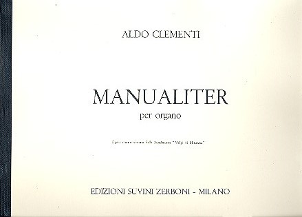 Manualiter  per organo  