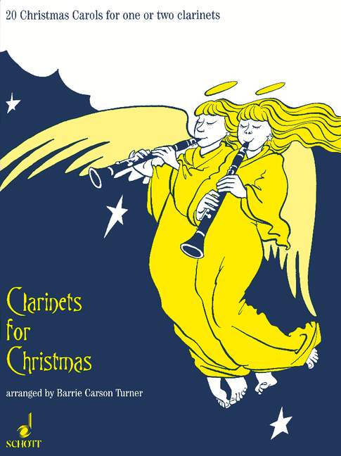 Clarinets for Christmas (+CD)  - 20 Christmas Carols  for 1-2 clarinets  Score