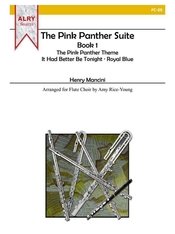 The Pink Panther Suite vol.1  for flute ensemble  score and parts