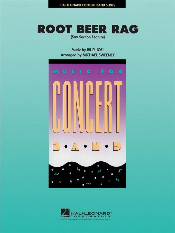 ROOT BEER RAG: FOR CONCERT BAND&nbsp;&nbsp;SCORE+PARTS&nbsp;&nbsp;SWEENEY, MICHAEL, ARR.