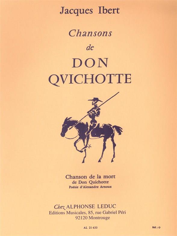 Chanson de la mort pour chant  et piano  Chansons de Don Quichotte no.4