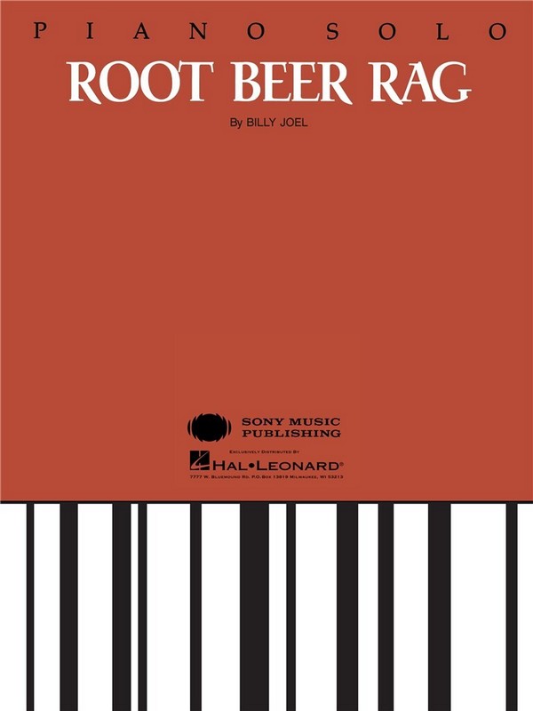 Root Beer Rag &nbsp;&nbsp;for piano solo&nbsp;&nbsp;
