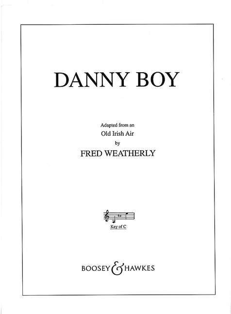 Danny Boy Old Irish Air&nbsp;&nbsp;für Gesang und Klavier (C-Dur)&nbsp;&nbsp;