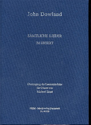 Sämtliche Lieder im Urtext  für Singstimme und Gitarre  