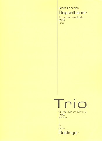 Trio für Flöte, Viola und Violoncello&nbsp;&nbsp;Stimmen&nbsp;&nbsp;