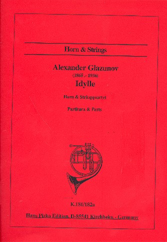 Alexander Glasunow - Idylle