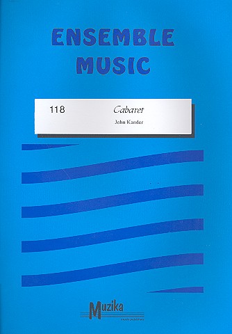 Cabaret for mixed ensemble  score+parts  Ensemble music 118