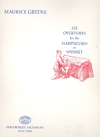 6 Overtures for harpsichord or  spinnet  