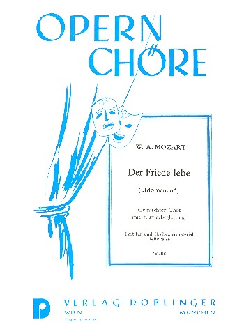DER FRIEDE LEBE FUER GEM CHOR MIT&nbsp;&nbsp;KLAVIERBEGLEITUNG&nbsp;&nbsp;PARTITUR
