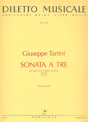 Sonata a 3 D-Dur op.8,6&nbsp;&nbsp;für 2 Violinen und bc&nbsp;&nbsp;