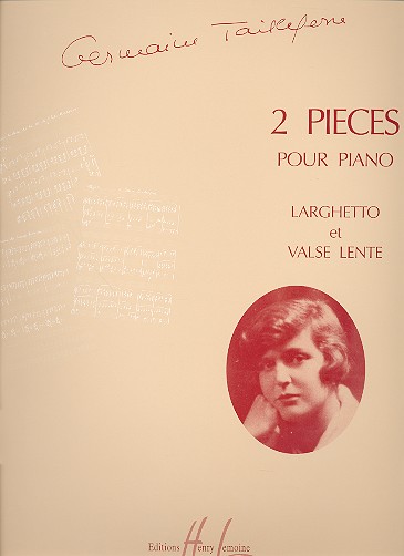 2 pièces   pour piano  