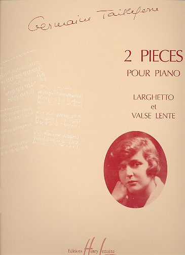2 pièces &nbsp;&nbsp;pour piano&nbsp;&nbsp;