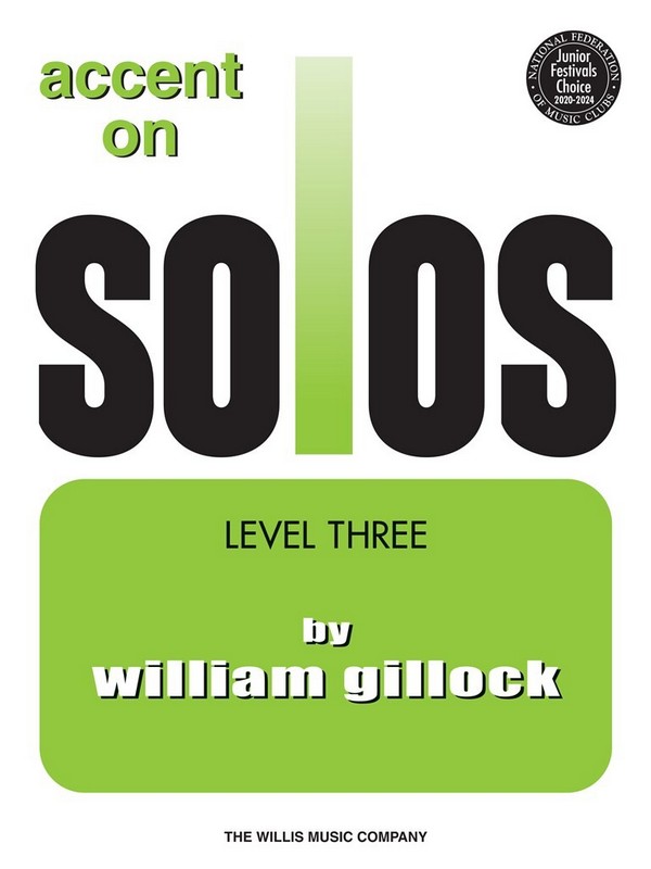 Accent on solos level 3&nbsp;&nbsp;for piano&nbsp;&nbsp;