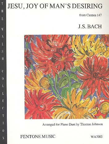 Jesu Joy of Man's Desiring  for piano duet  