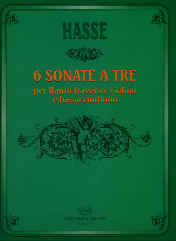 6 sonate à tre für Flöte, Violine&nbsp;&nbsp;und Bc&nbsp;&nbsp;