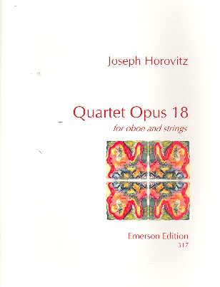 Quartet op.18 for oboe and string trio  score and parts  