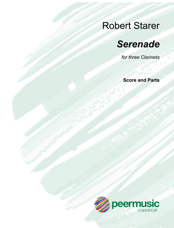 Serenade  for 3 clarinets  score and parts