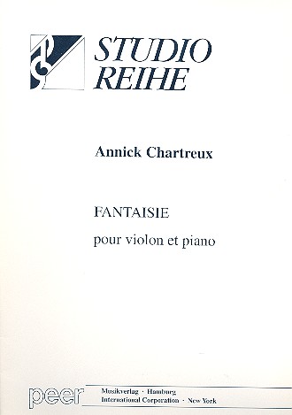 Fantaisie&nbsp;&nbsp;pour violon et piano&nbsp;&nbsp;