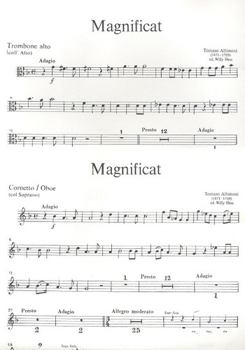 Magnificat&nbsp;&nbsp;für Soli, Chor und Orchester&nbsp;&nbsp;Harmonie (4)