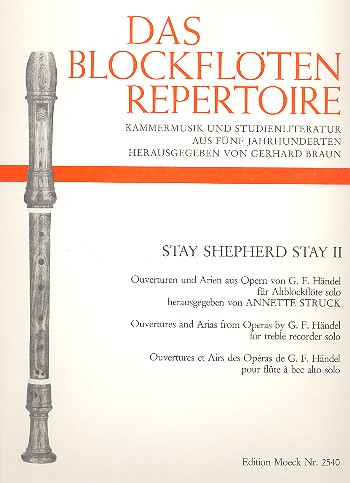 Stay Shepherd stay Band 2&nbsp;&nbsp;für Altblockflöte solo&nbsp;&nbsp;