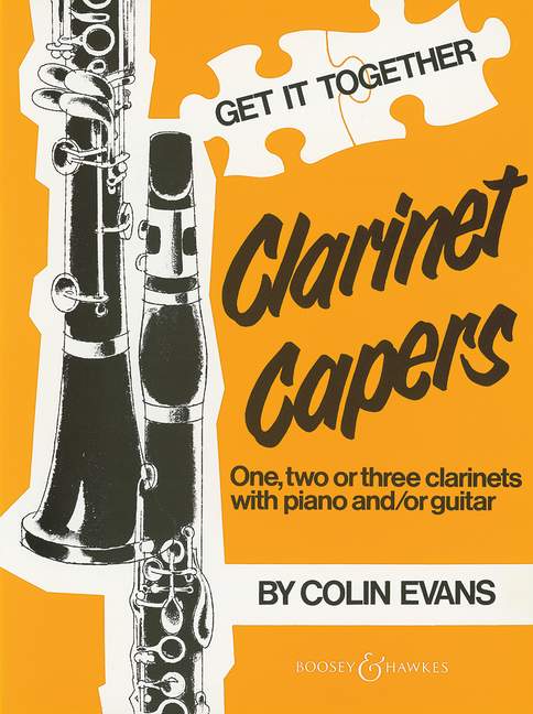 Clarinet Capers&nbsp;&nbsp;for 1-3 clarinets with piano and/or guitar&nbsp;&nbsp;
