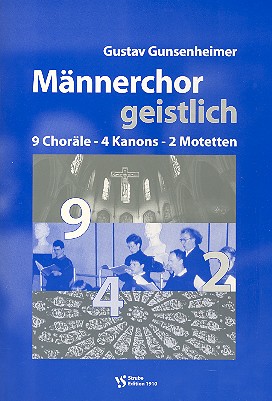 Männerchor geistlich  für Männerchor a cappella  Partitur