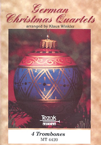German Christmas Quartets  for 4 trombones  