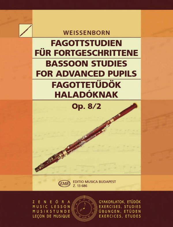 Fagottstudien für Fortgeschrittene op.8,2    