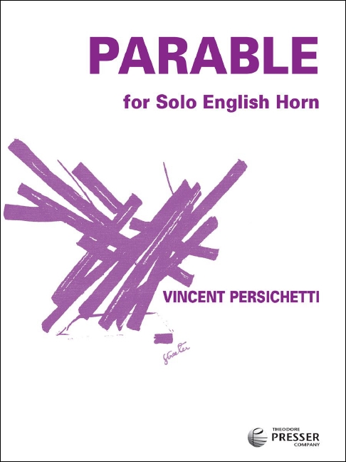 Parable 15&nbsp;&nbsp;for english horn solo&nbsp;&nbsp;