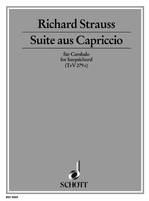 Suite aus Capriccio TRV279c&nbsp;&nbsp;für Cembalo&nbsp;&nbsp;