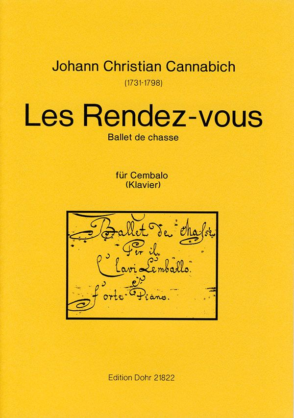 Les Rendez-vous für Cembalo (Klavier)    