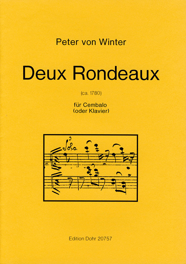 2 Rondeaux  für Cembalo Klavier)  