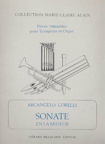 Sonate la majeur pour trompette  et orgue  