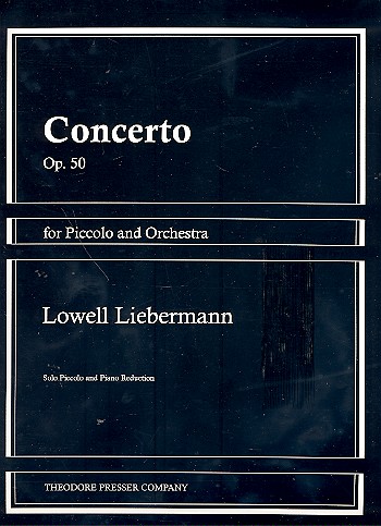 Concerto op.50 for piccolo and orchestra  for piccolo and piano  