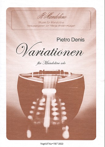 Variationen für Mandoline solo&nbsp;&nbsp;&nbsp;&nbsp;