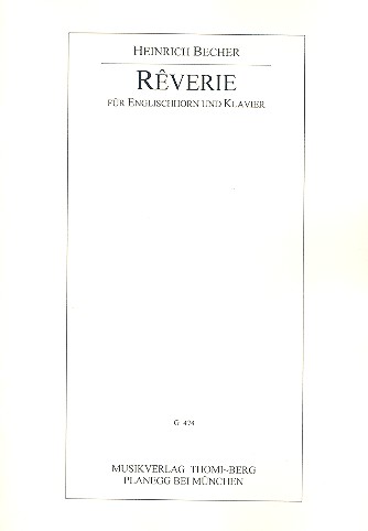 Reverie&nbsp;&nbsp;für Englischhorn und Klavier&nbsp;&nbsp;