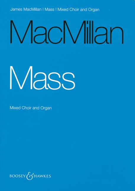 Mass&nbsp;&nbsp;for mixed chorus and organ&nbsp;&nbsp;score