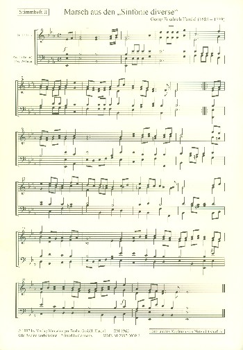 Festliche Bläsermusik für&nbsp;&nbsp;Posaunenchor und Pauken&nbsp;&nbsp;Stimmheft 2