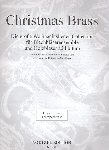 Christmas Brass für Blechbläser-&nbsp;&nbsp;ensemble&nbsp;&nbsp;Trompete in B (Oberstimme)