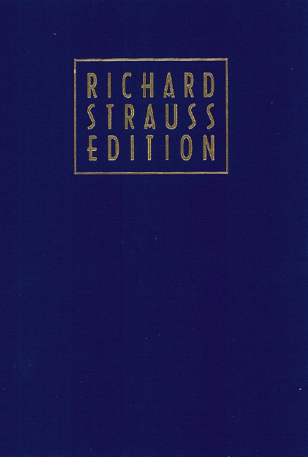 Der Bürger als Edelmann op. 60  Komödie mit Tänzen  Studienpartitur gebunden