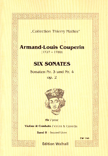 6 Sonaten op.2 Band 2 (Nr.3-4)  für Violine und Klavier  