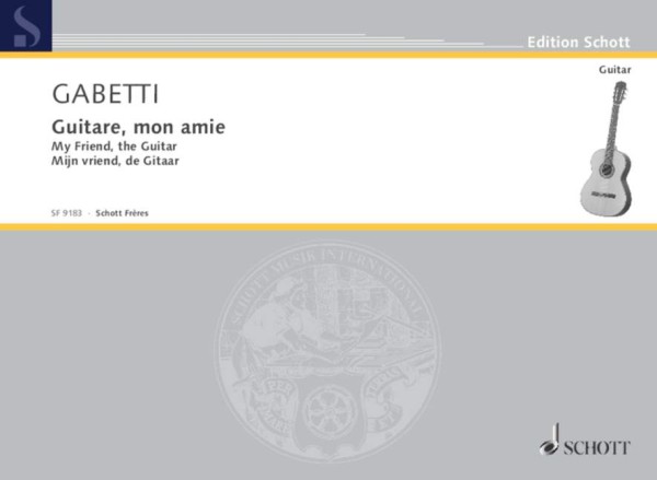 Guitare mon amie - preparation et introduction a toutes les methodes  pour guitare (fr/en/nl)  