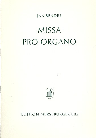 MISSA PRO ORGANO OP.53 FUER ORGEL MIT  UNTERLEGTEM TEXT (DT/EN)  DEUTSCHE ORGELMESSE